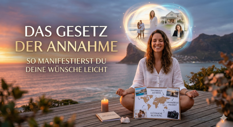 Das Gesetz der Annahme einfach erklärt: So manifestierst du schneller und leichter