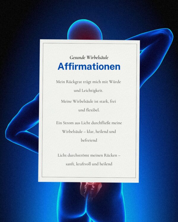 Subliminal: Aufrechte & gesunde Wirbelsäule – Bild 2